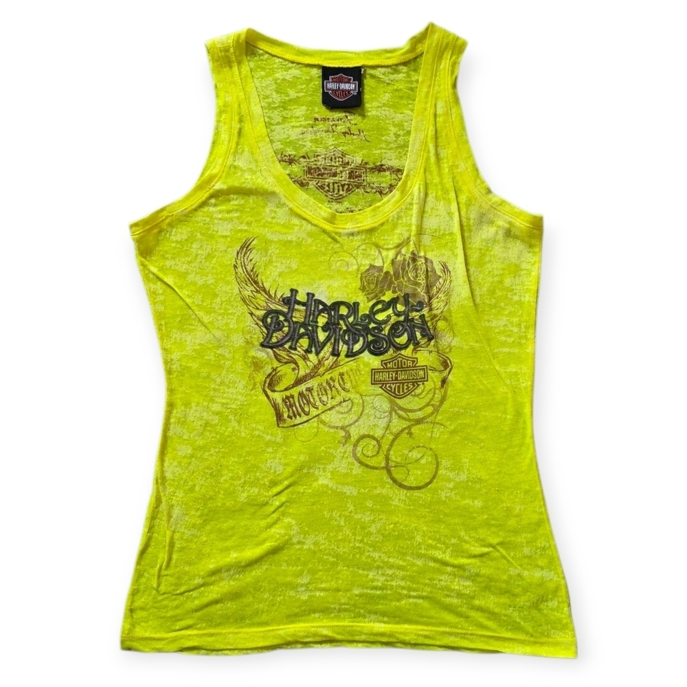 Rare Forman Harley-Davidson Women’s Tank Top – Stillwater OK (Closed Dealership)
